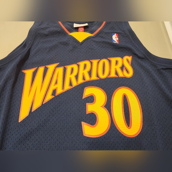 Mitchell & Ness Stephen Curry Golden State Warriors 2009-10 Jersey Size 2XL - Picture 3 of 9